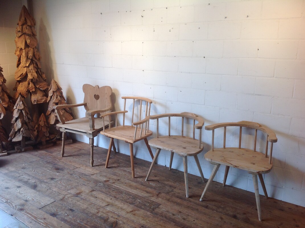 oude stoelen